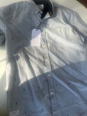 2: 7 Diamonds Men's Shirts M Medium Button Up New with tags!